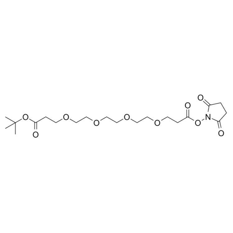 t-Butoxycarbonyl-PEG4-NHS ester，Boc-PEG4-C2-NHS ester